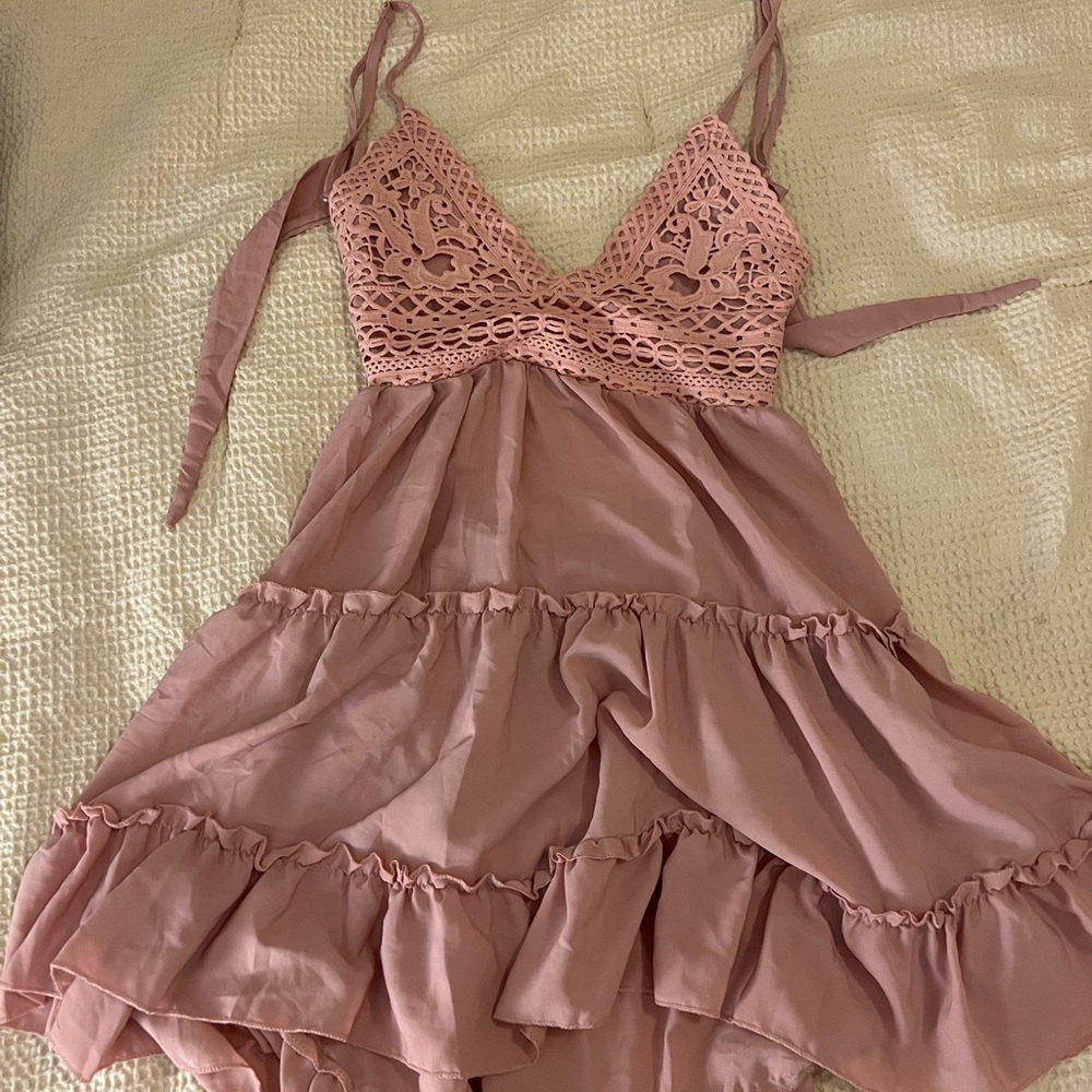 Boho flowy dress